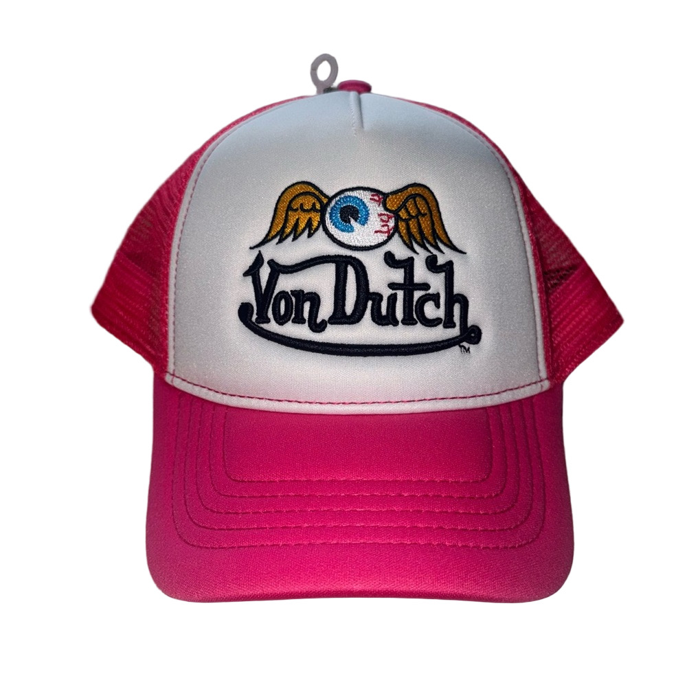 NWT Von Dutch Hot Pink Mesh Cap